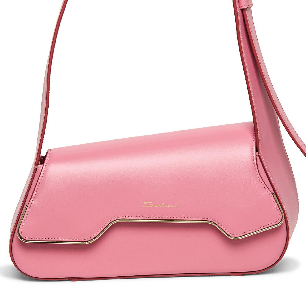 Santoni Borsa ThePluto in pelle rosa Hotsell