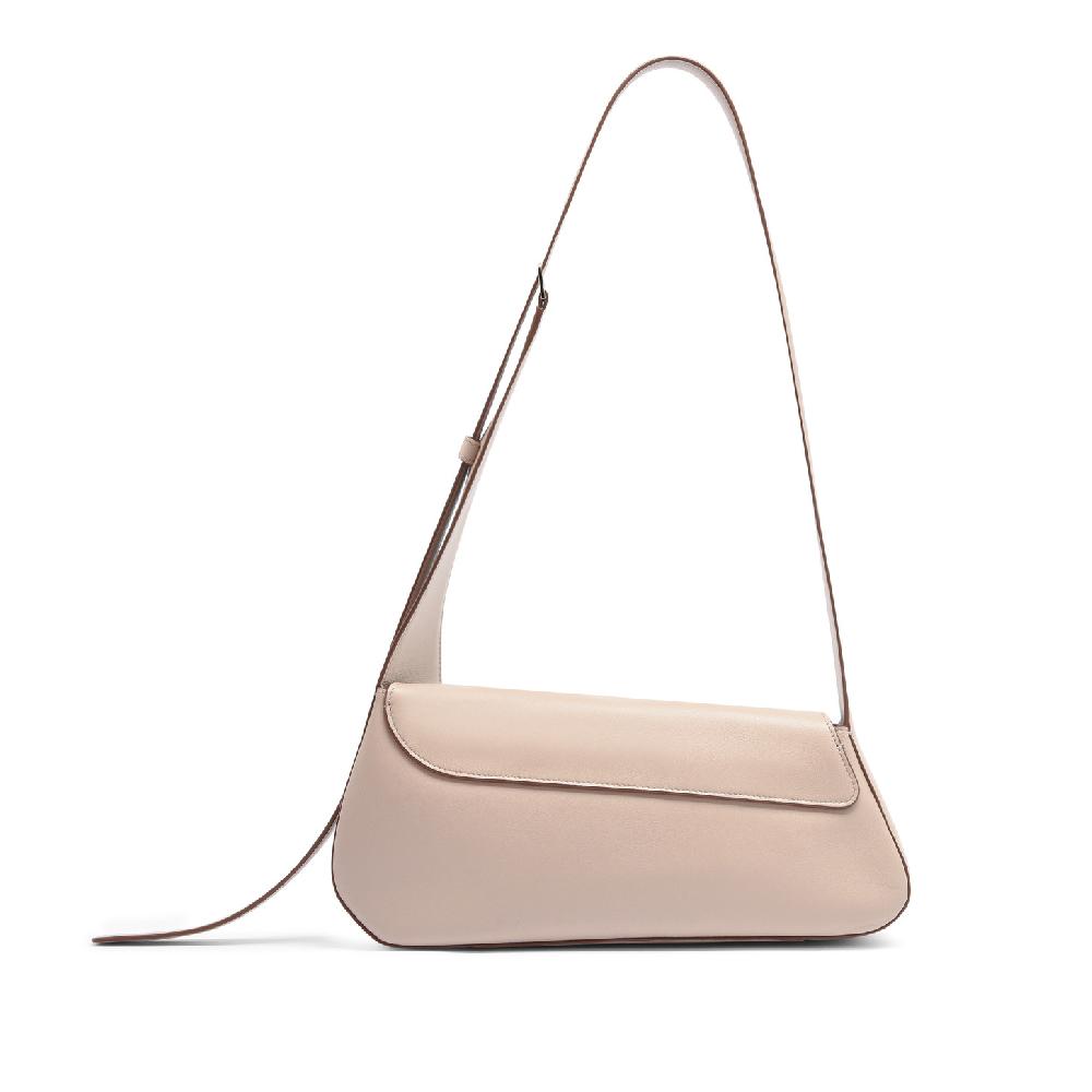 Santoni Borsa ThePluto in pelle beige Negozio