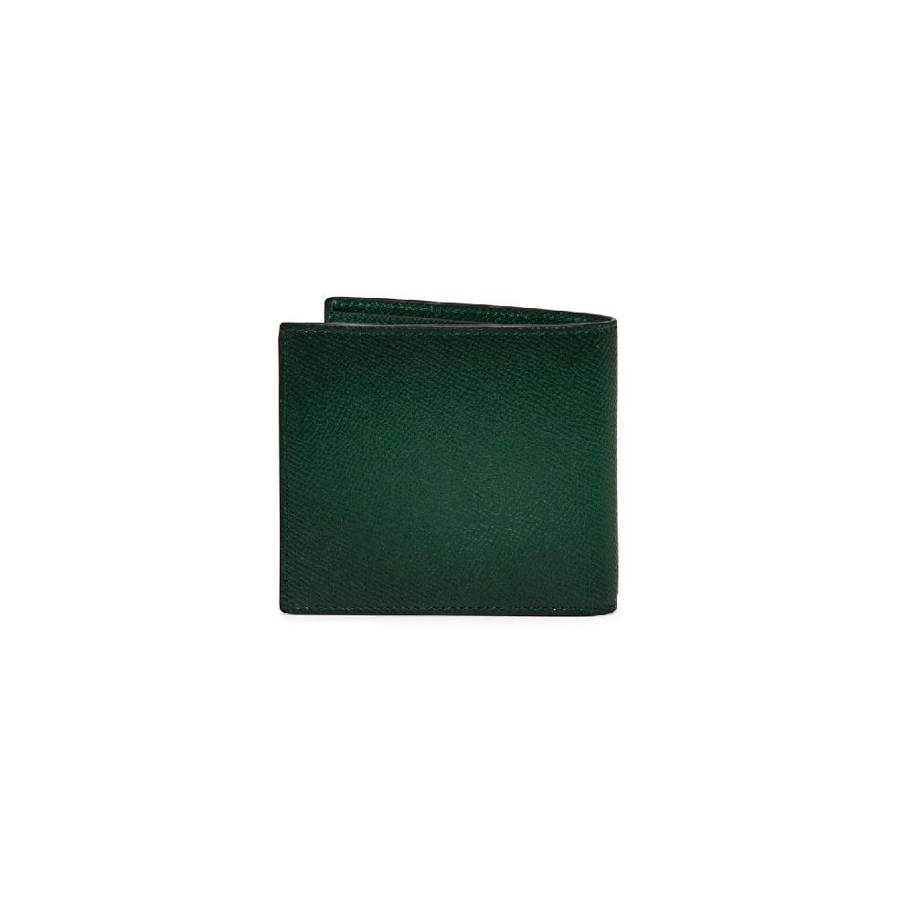 Santoni Portafoglio in saffiano verde 2025