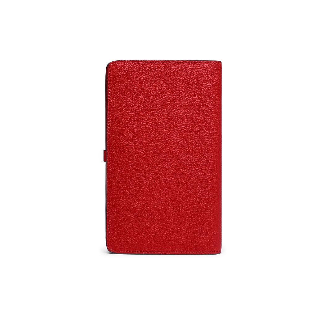 Santoni Porta documenti in pelle rossa Acquista Ora