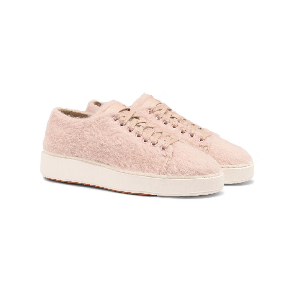 Santoni Sneaker da donna in lana rosa Vendite Flash