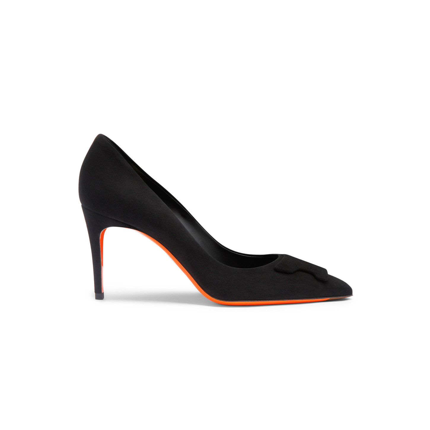 Santoni Décolletés tacco alto Santoni Sibille da donna in suede nero