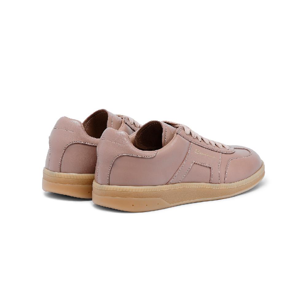 Santoni Sneaker DBS Oly da donna in pelle bottalata rosa Offerta