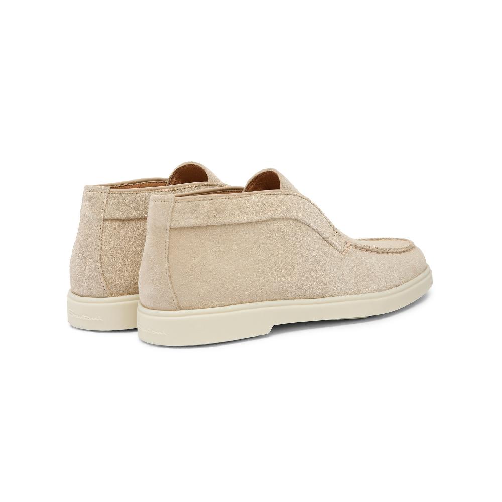 Santoni Stivaletto desert da donna in suede rosa Hotsell