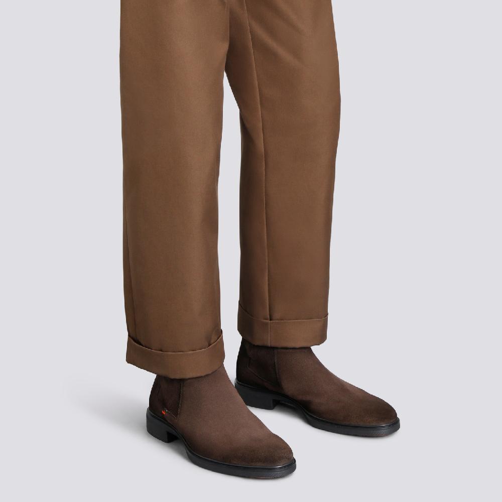 Santoni Stivaletto Easy da uomo in suede testa di moro Promozione Limitata