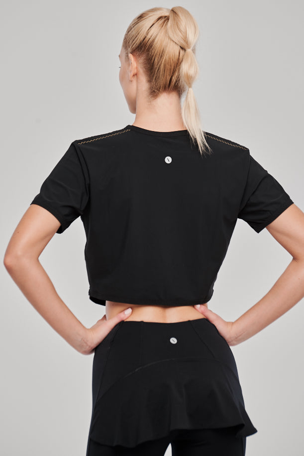 Sàpopa Sapopa Black T Shirt 2025