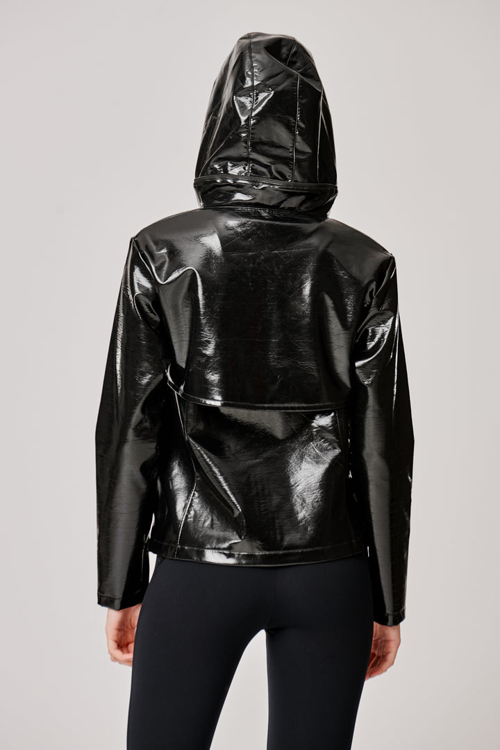 Sàpopa Dalia Eco-Leather Jacket Outlet