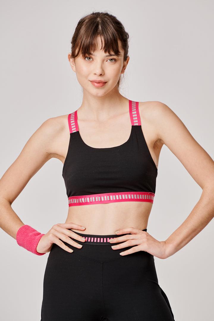 Sàpopa Cloe Black-Fucsia Bra Online