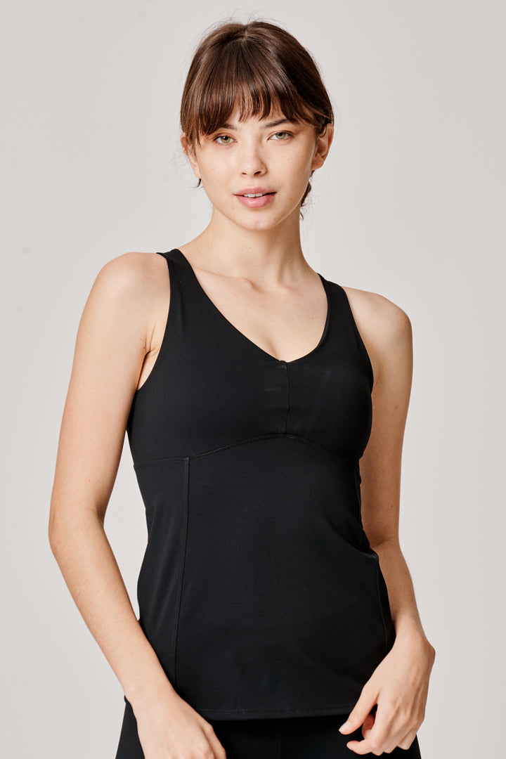 Sàpopa Tulipano Black Lace Tank Top Saldi