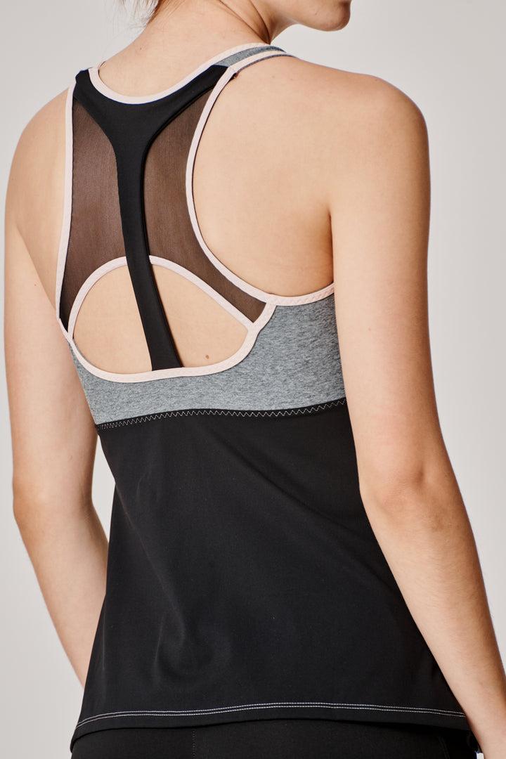 Sàpopa Classico Grey-Pink Tank Top Hotsell