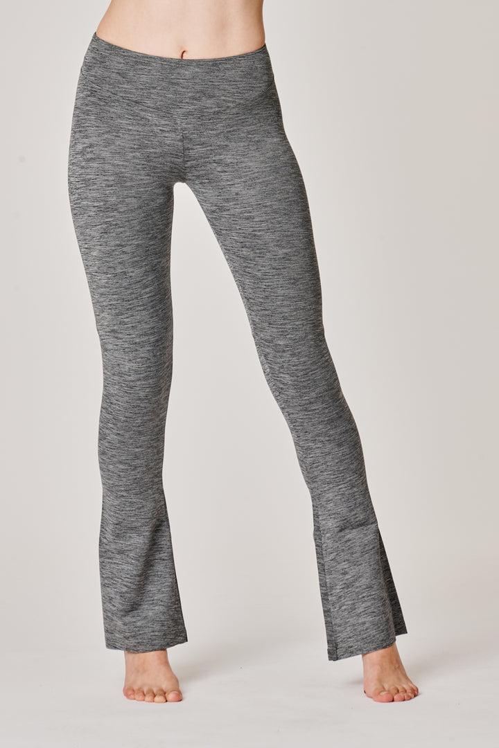 Sàpopa Vortice Grey Flare Leggings Saldi Di Fabbrica