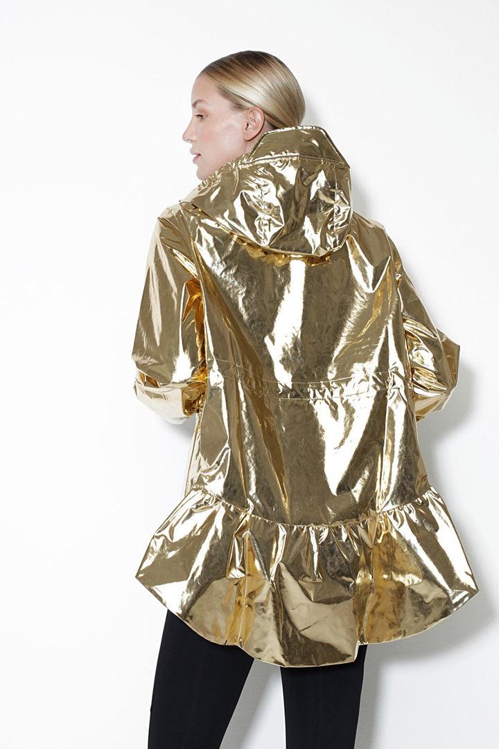 Sàpopa Scudo 2.0 Gold Nylon Windbreaker Vendite Flash