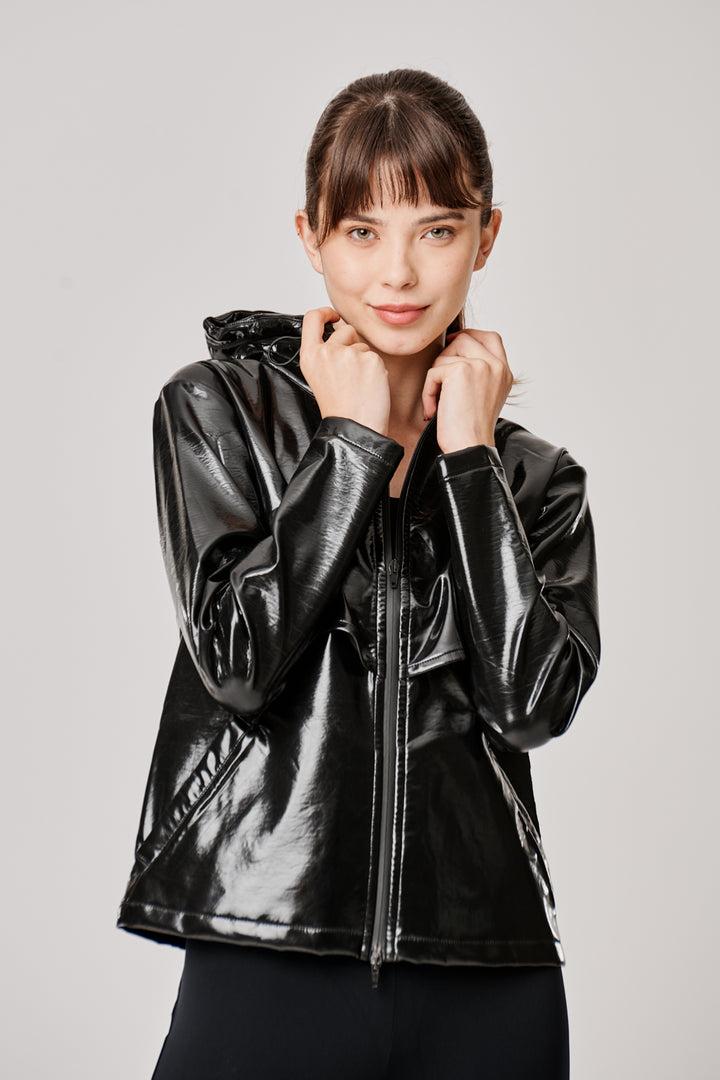 Sàpopa Dalia Eco-Leather Jacket Moda
