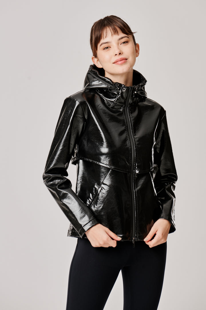 Sàpopa Dalia Eco-Leather Jacket Moda