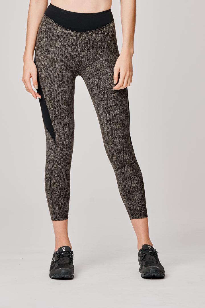 Sàpopa Valeria Crop Green Mud Leggings Sconto