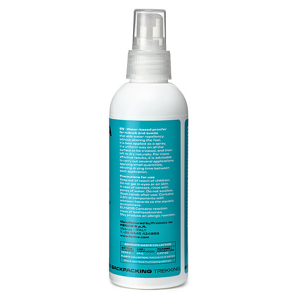 Scarpa WATER-BASED WATERPROOFER AND REVIVER Water-based proofer for nubuck and suede Nuovo