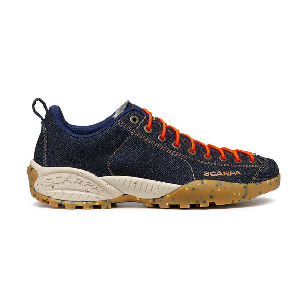 Scarpa MOJITO PLANET DENIM Sustainable recycled denim fabric sneaker Promozione