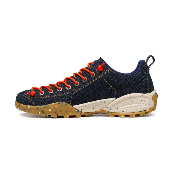 Scarpa MOJITO PLANET DENIM Sustainable recycled denim fabric sneaker Promozione