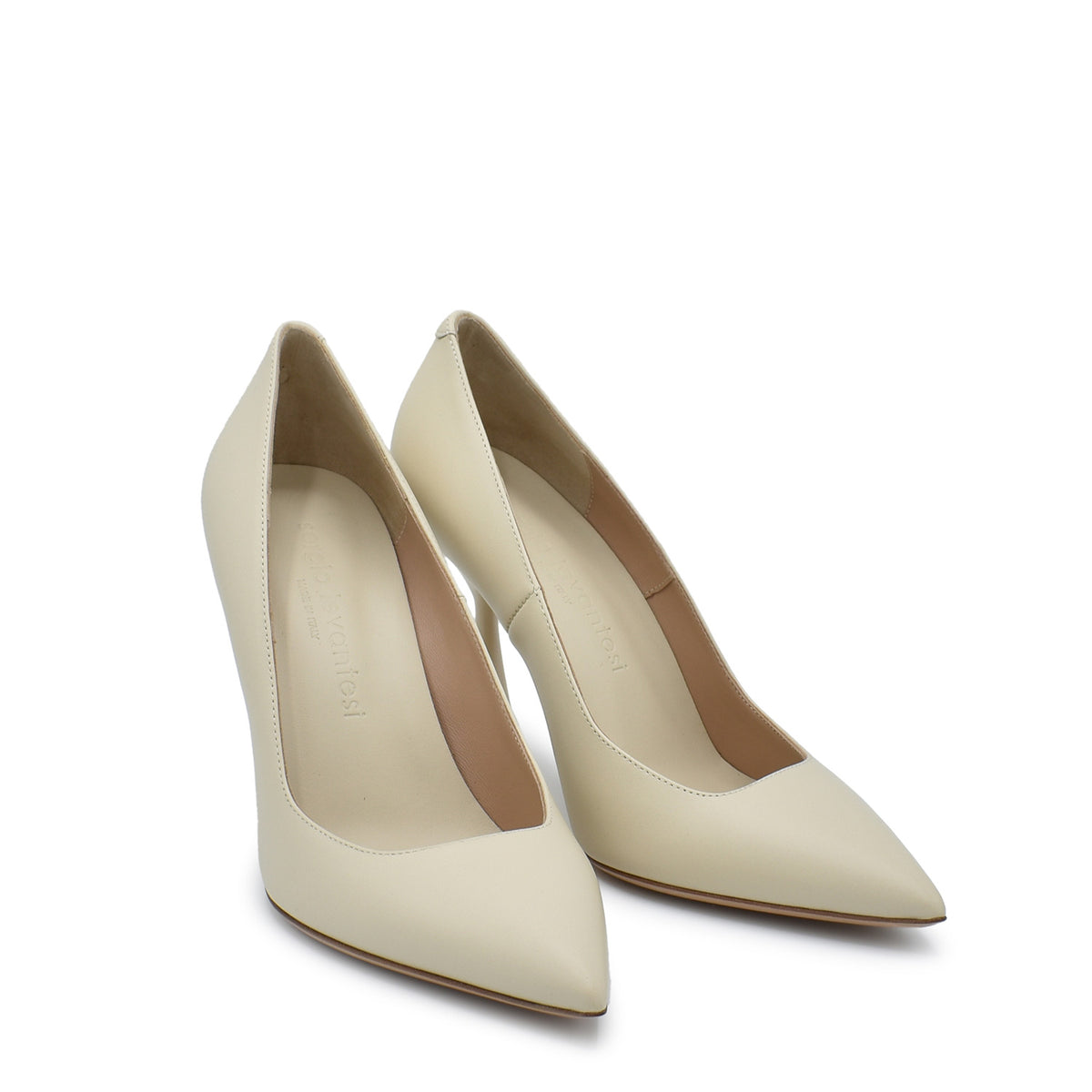 Sergio Levantesi Kira. Cachemire dune calf leather pumps Affare Del Giorno