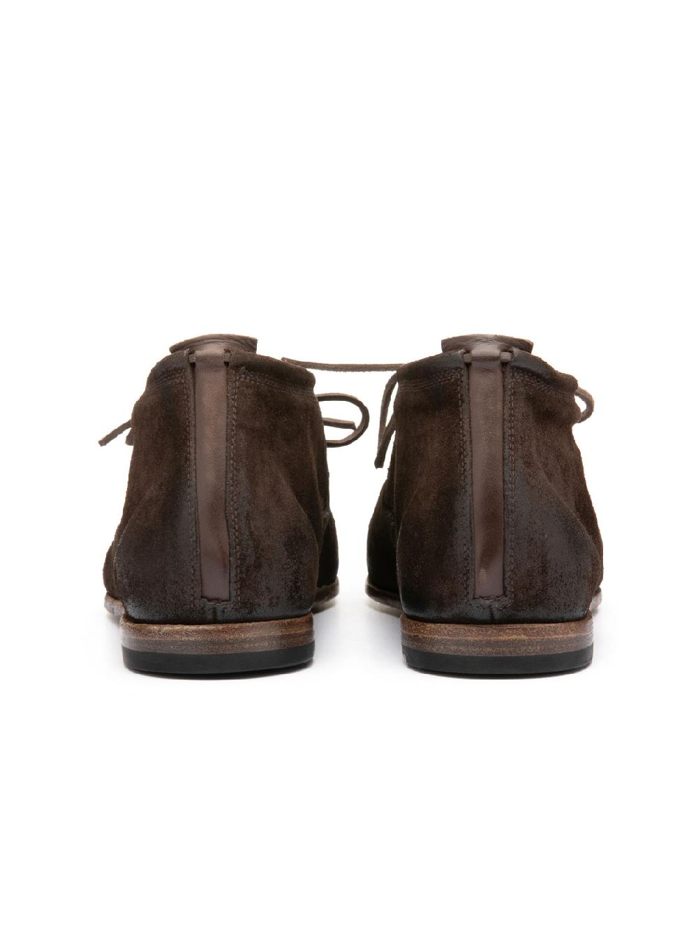Silvano Sassetti Stivaletti Chukka in suede marrone scuro Vendita Economica