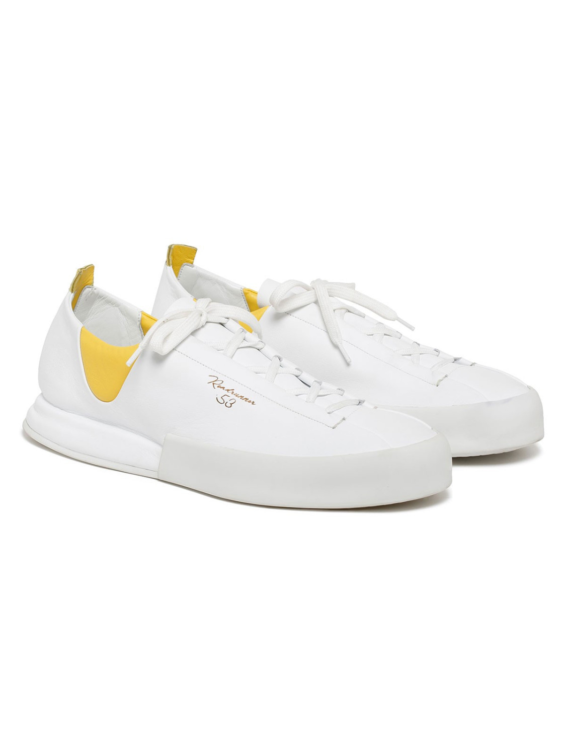 Silvano Sassetti Sneakers Epis bianco e giallo I Più Venduti