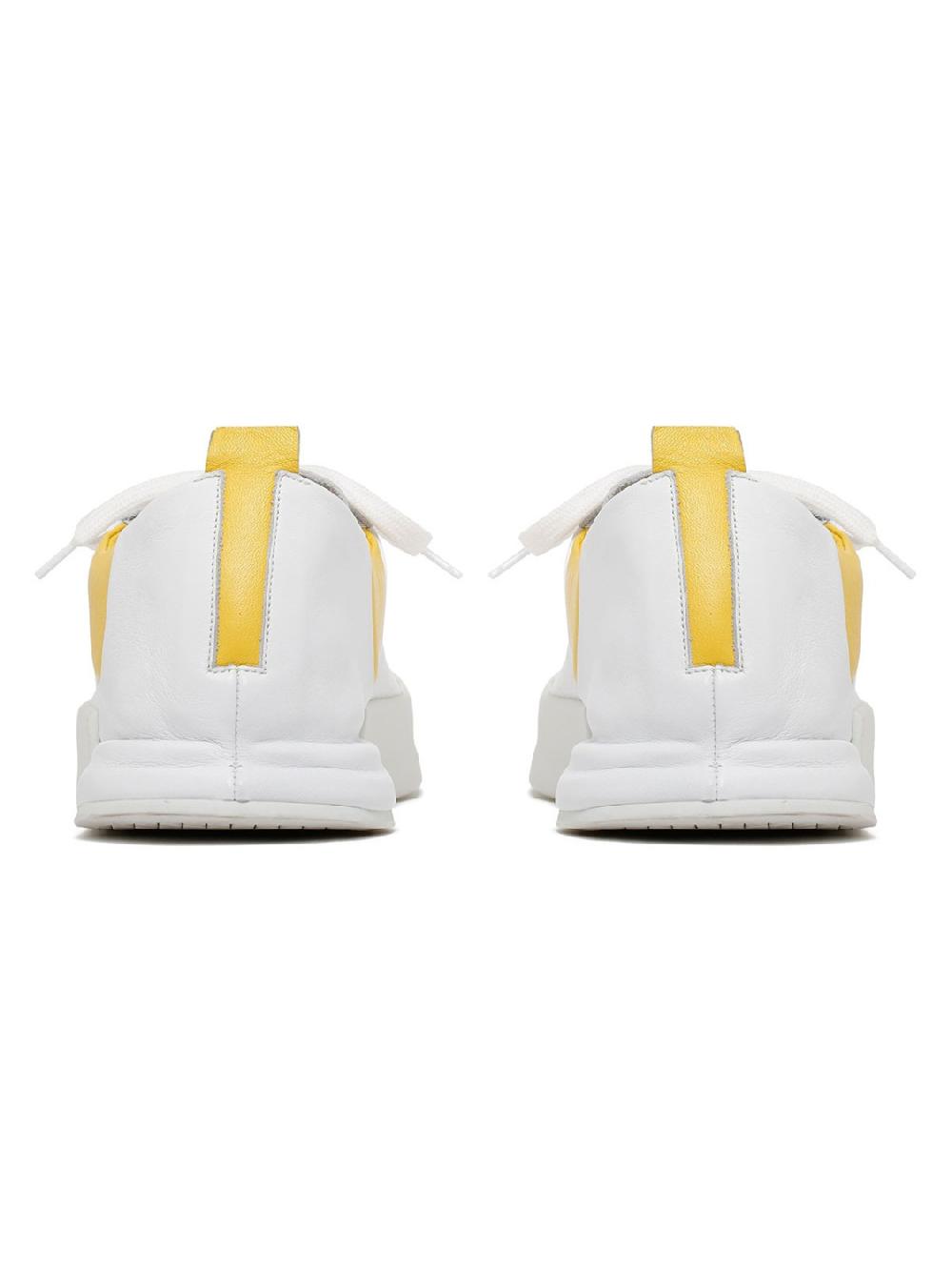 Silvano Sassetti Sneakers Epis bianco e giallo I Più Venduti