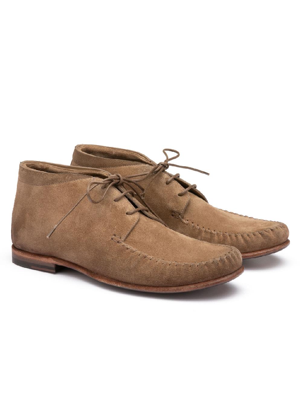 Silvano Sassetti Stivaletti in suede color brandy Acquista Ora
