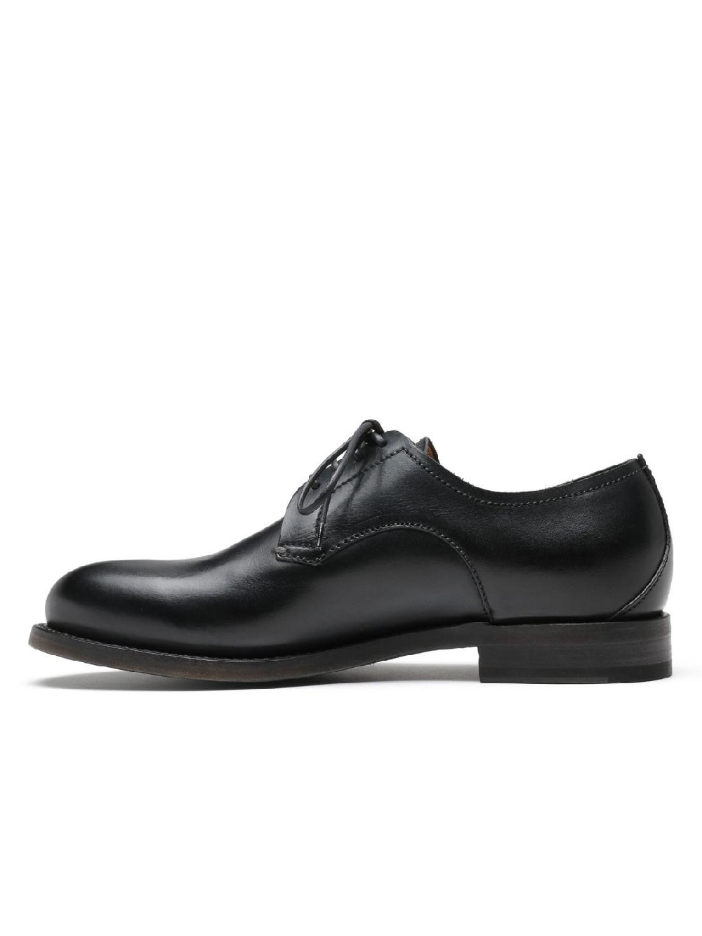 Silvano Sassetti Scarpe Derby in pelle nera Spedizione Gratuita