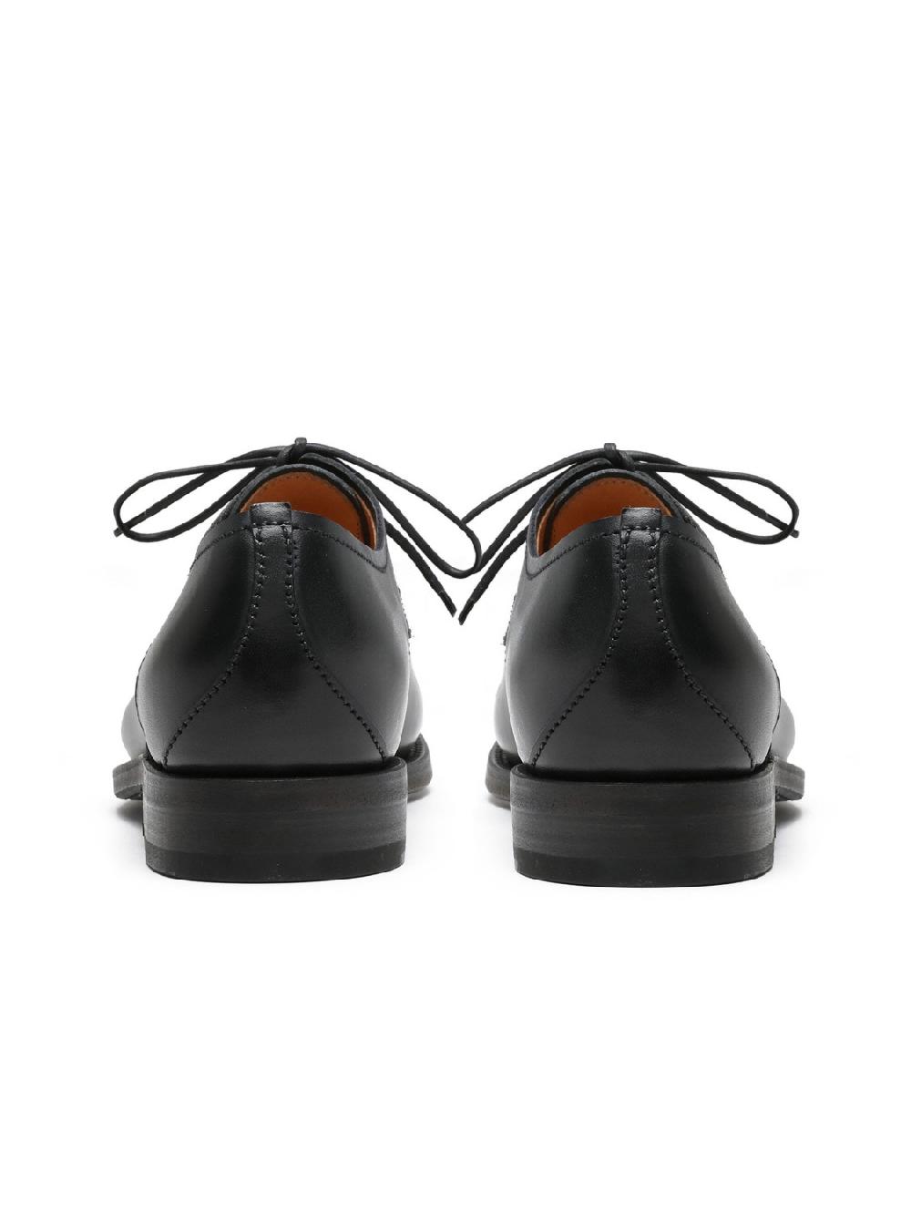Silvano Sassetti Scarpe Derby in pelle nera Spedizione Gratuita