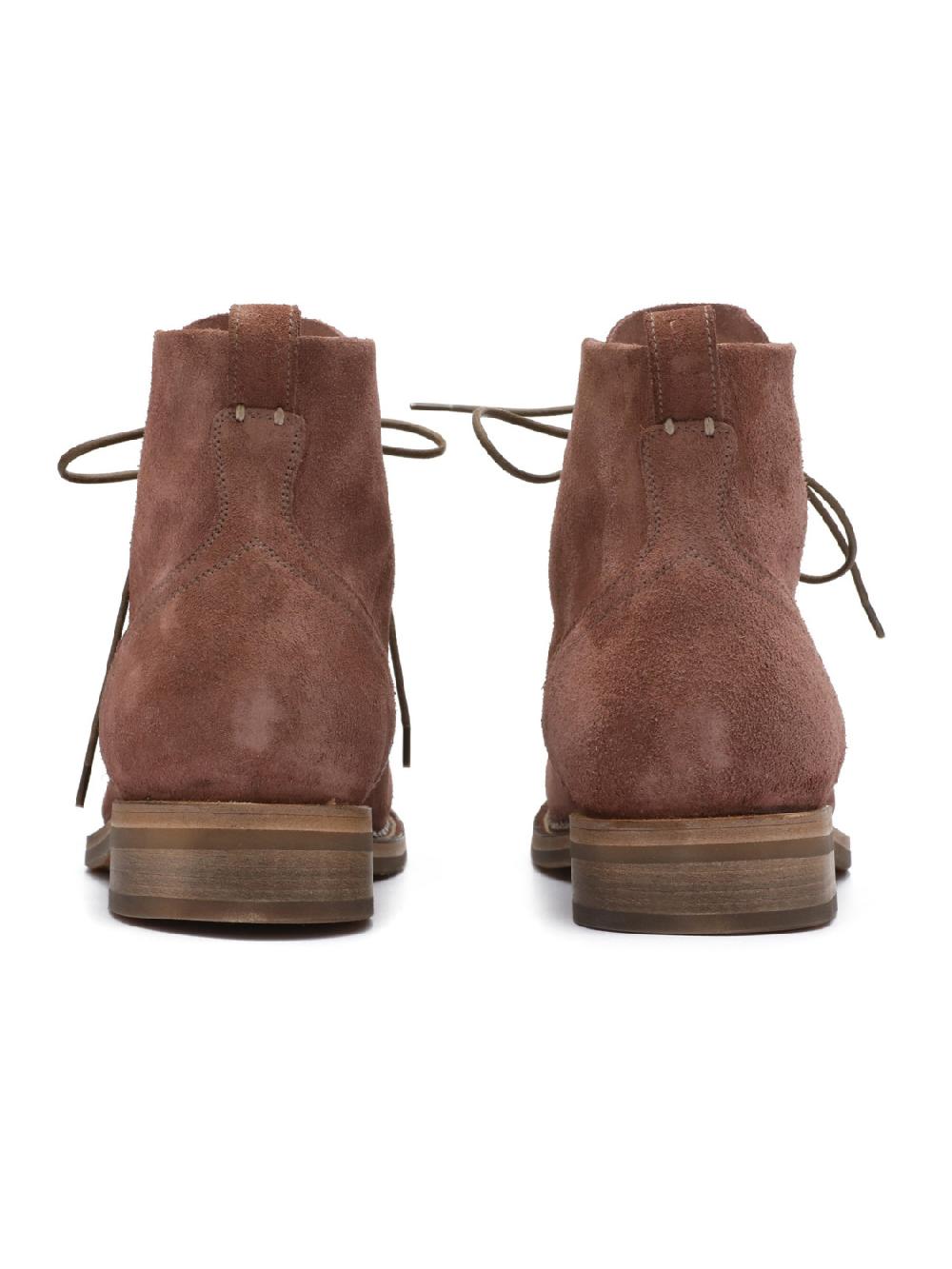 Silvano Sassetti Stivaletti in suede marrone Pezzi Unici