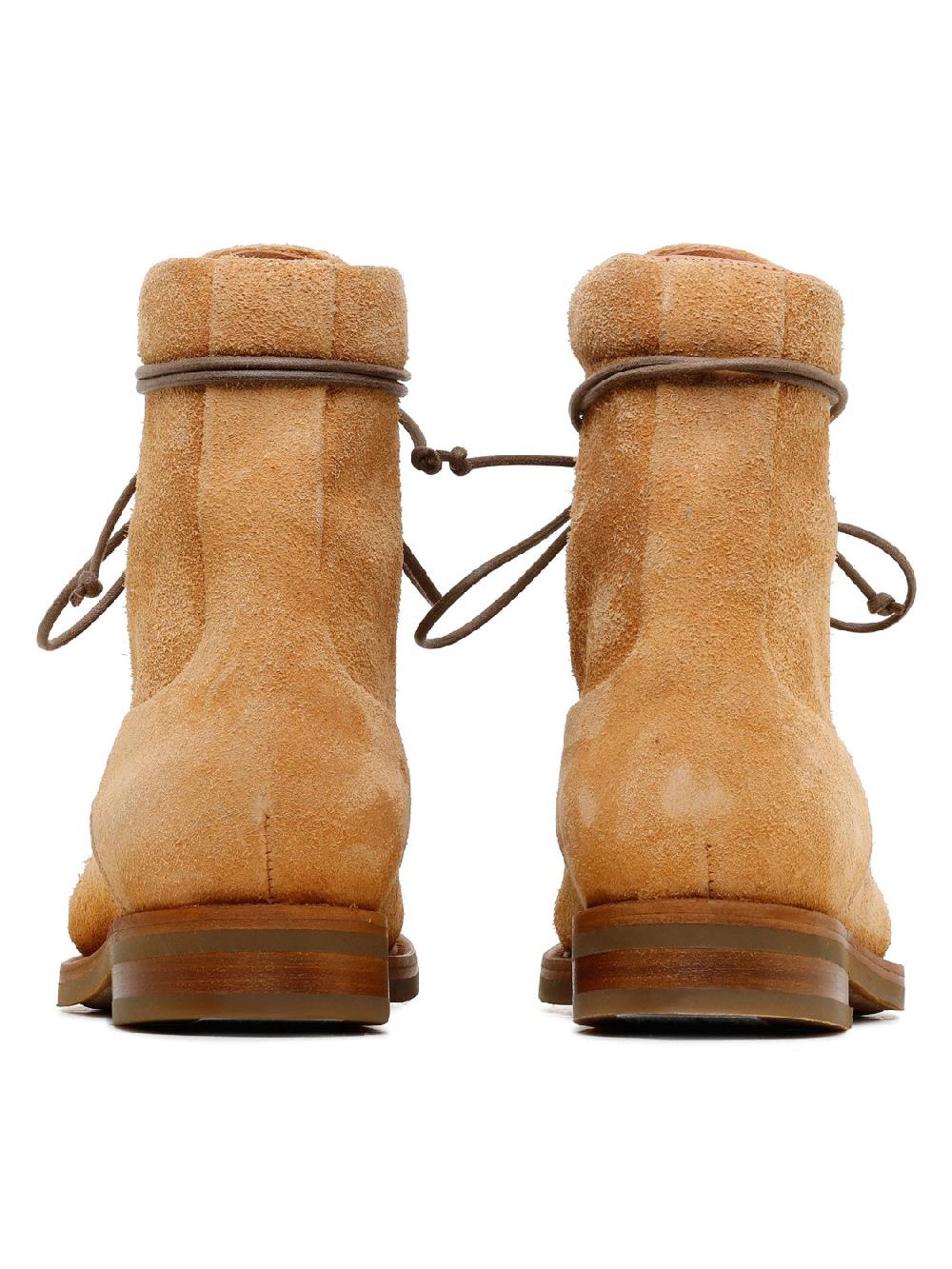 Silvano Sassetti Courmayer stivaletti in suede color brandy Offerta
