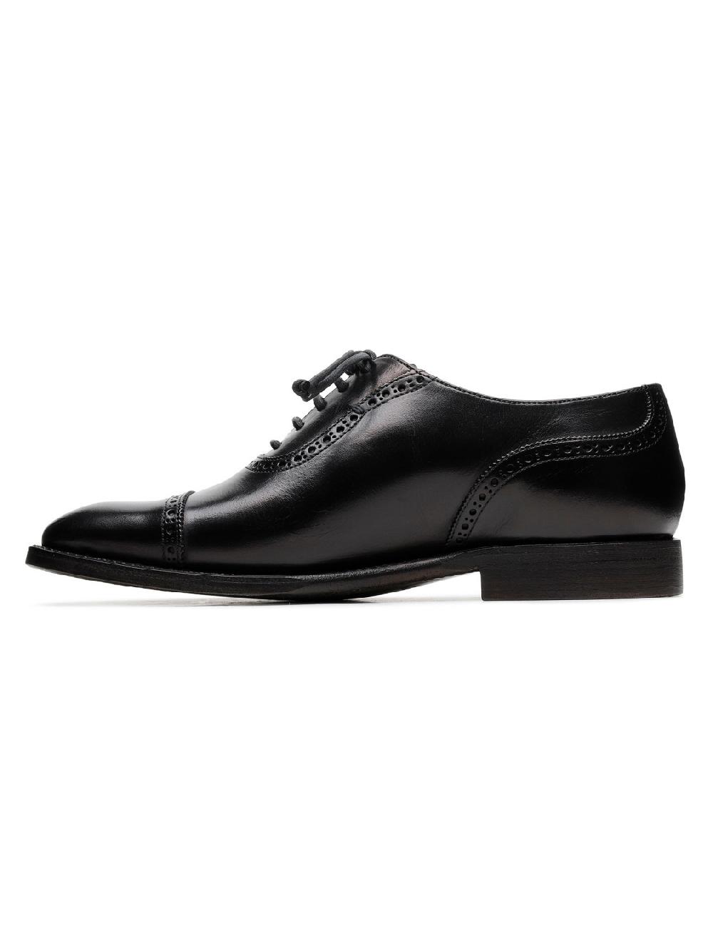 Silvano Sassetti Scarpe stringate Lione in pelle nera Consegna Veloce