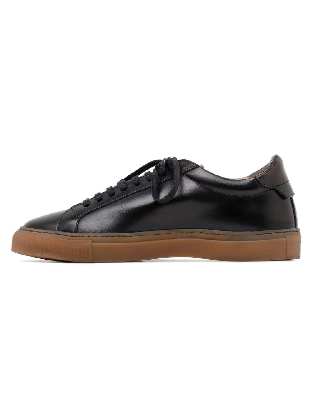 Silvano Sassetti Sneaker Romilly in pelle nera Fino Al -60%
