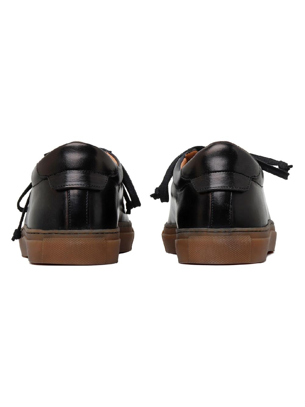 Silvano Sassetti Sneaker Romilly in pelle nera Fino Al -60%