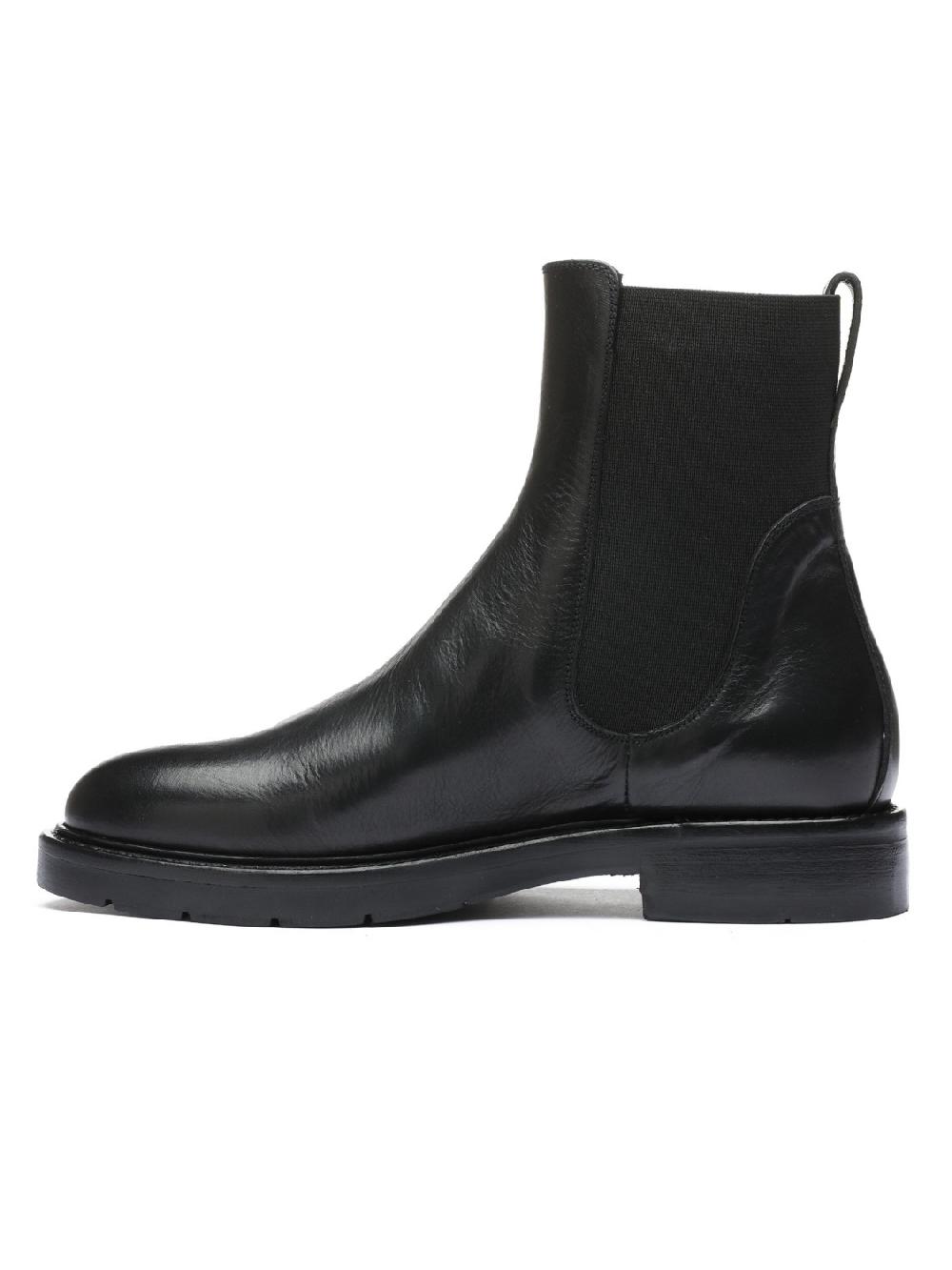 Silvano Sassetti Stivaletti Negri in pelle nera Shopping Online