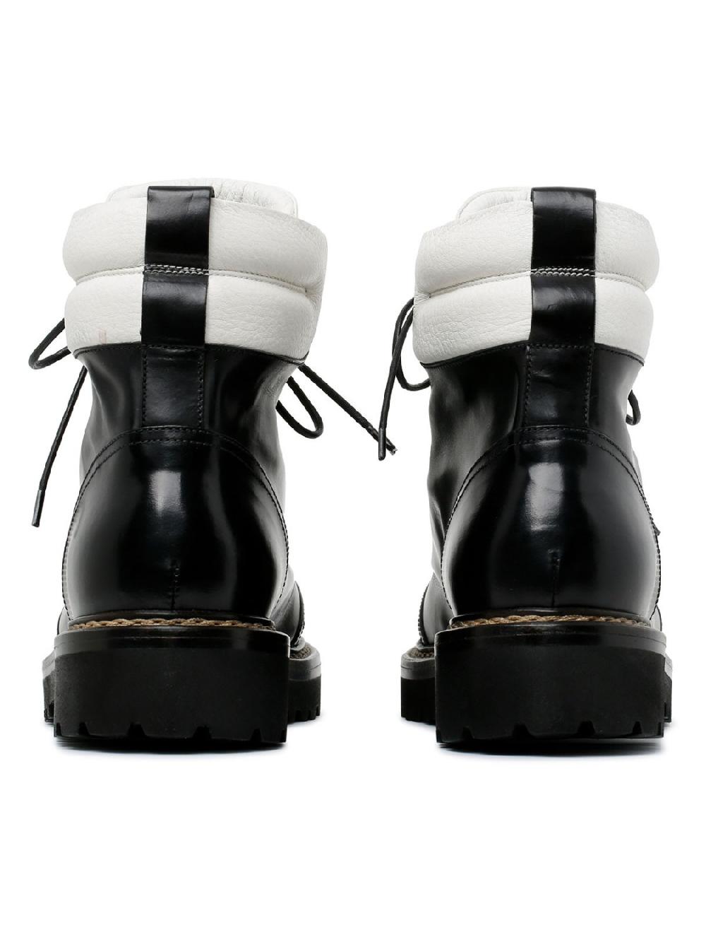 Silvano Sassetti Anfibi in pelle bicolor Offerta