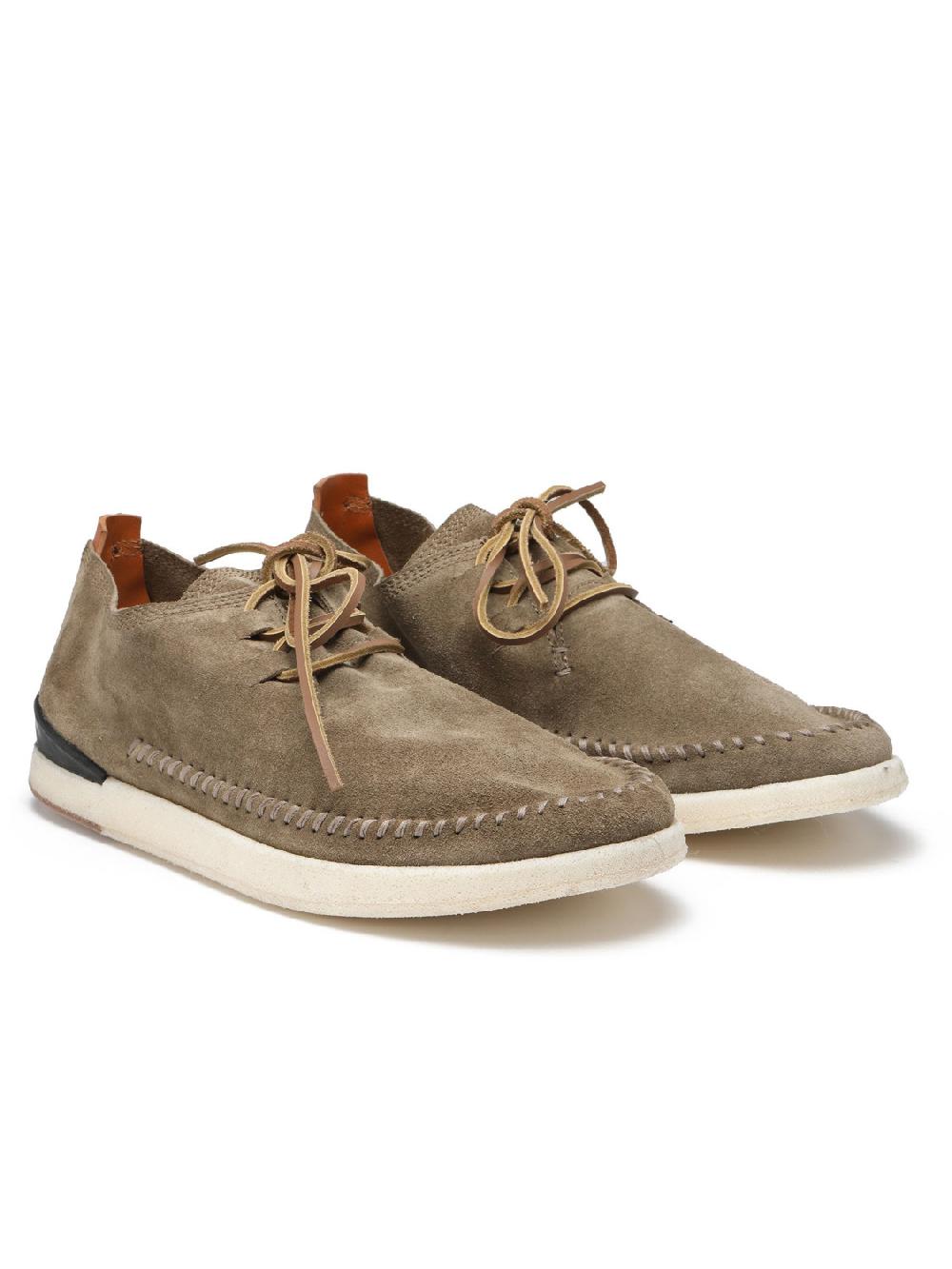 Silvano Sassetti Scarpe in suede color tortora Offerte