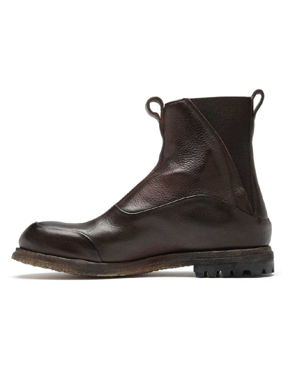 Silvano Sassetti Stivaletti in pelle marrone scuro Promozione Limitata