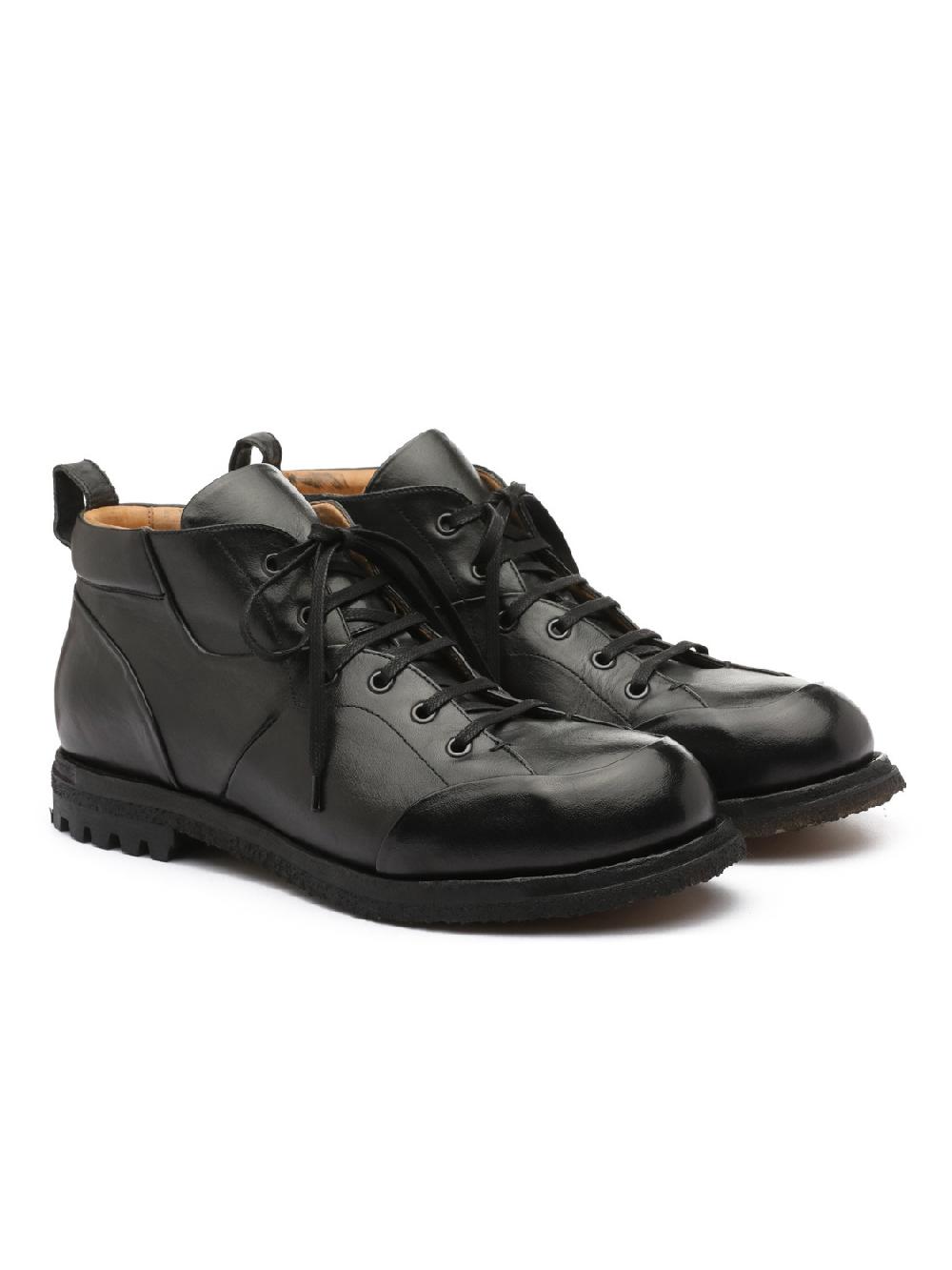 Silvano Sassetti Stivaletti in pelle nera Shopping Online