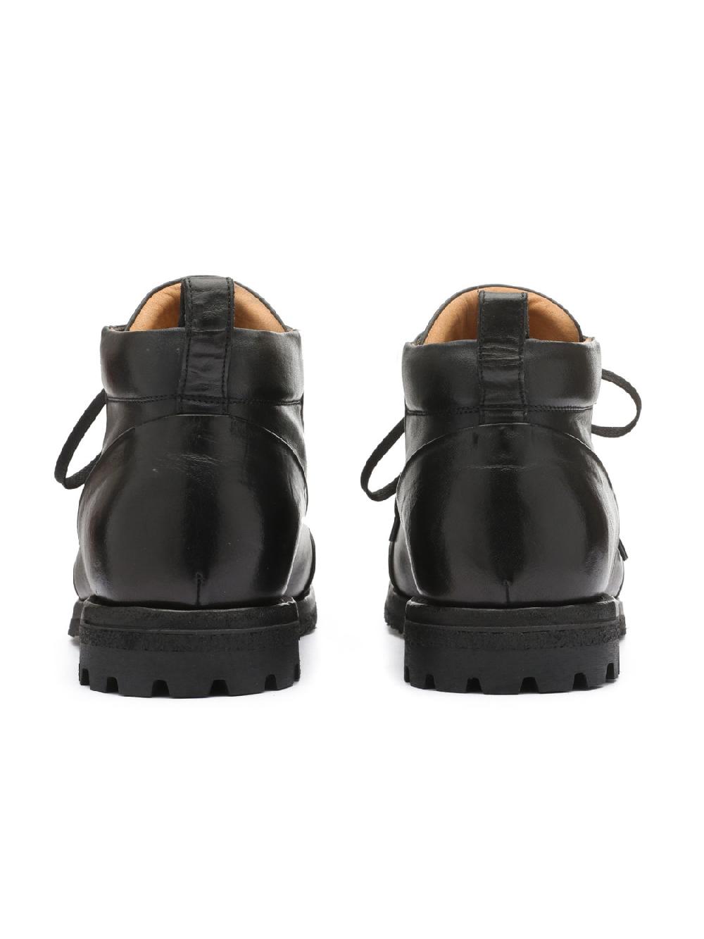 Silvano Sassetti Stivaletti in pelle nera Shopping Online