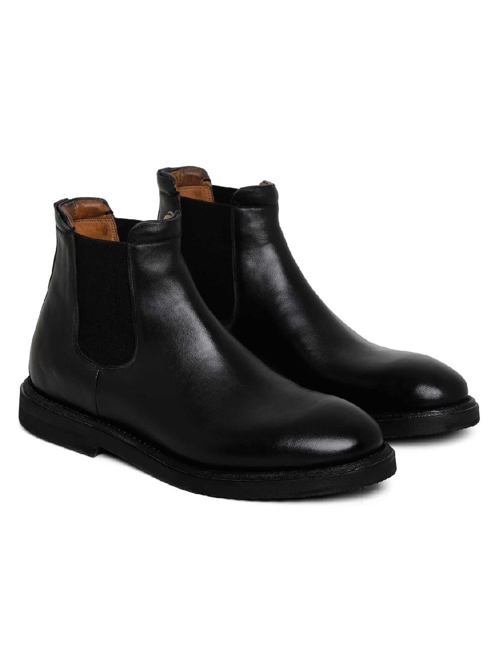 Silvano Sassetti Stivaletti Beatles in pelle nera Online