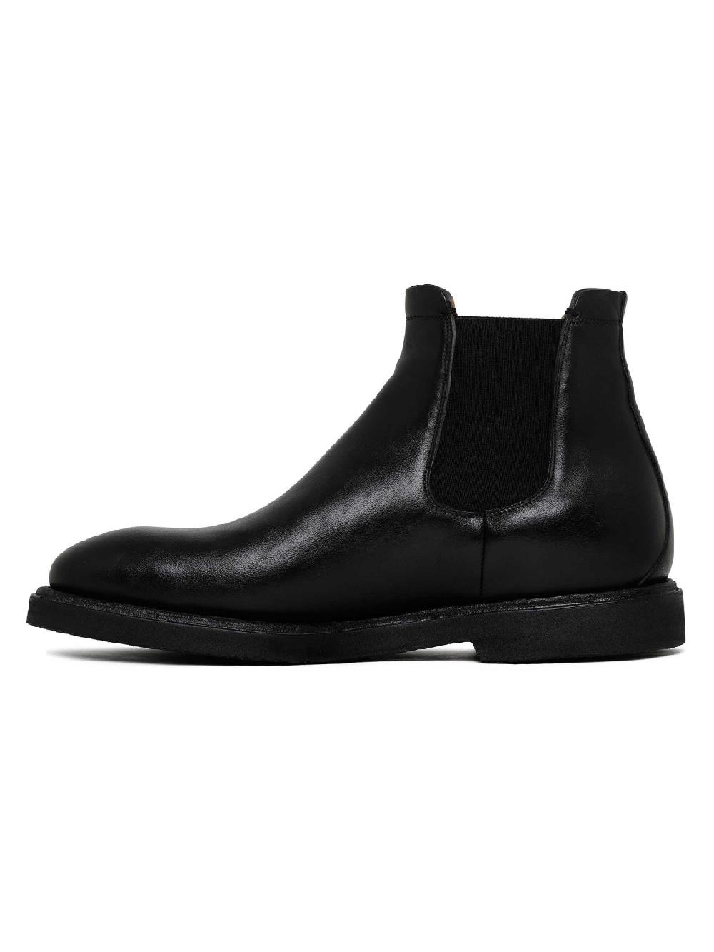 Silvano Sassetti Stivaletti Beatles in pelle nera Online