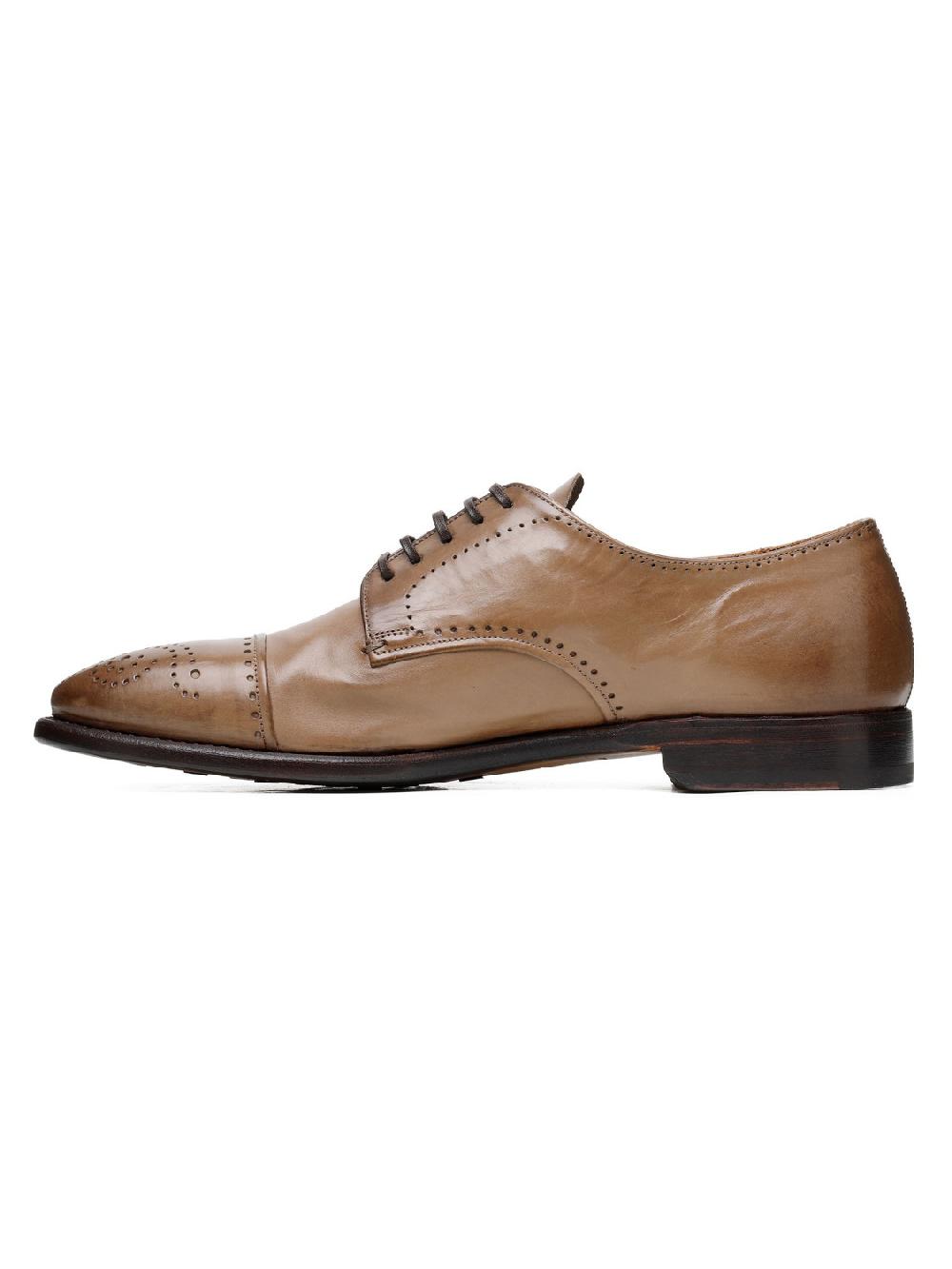 Silvano Sassetti Scarpe Derby con dettagli Brogue Vendita Calda