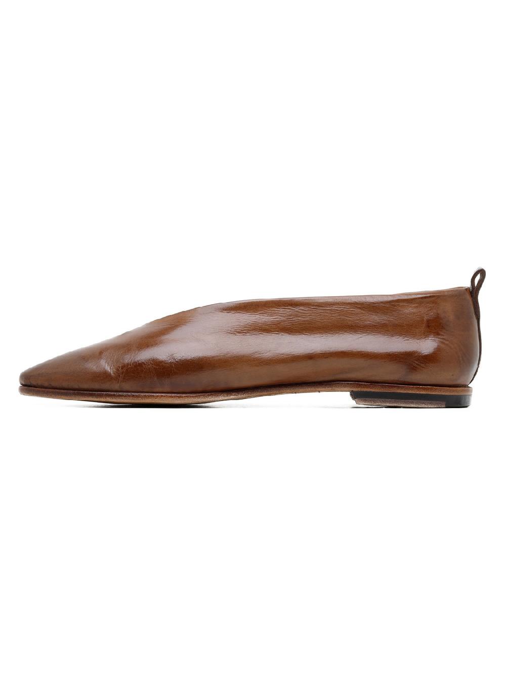 Silvano Sassetti Slippers in vitello spazzolato marrone In Linea