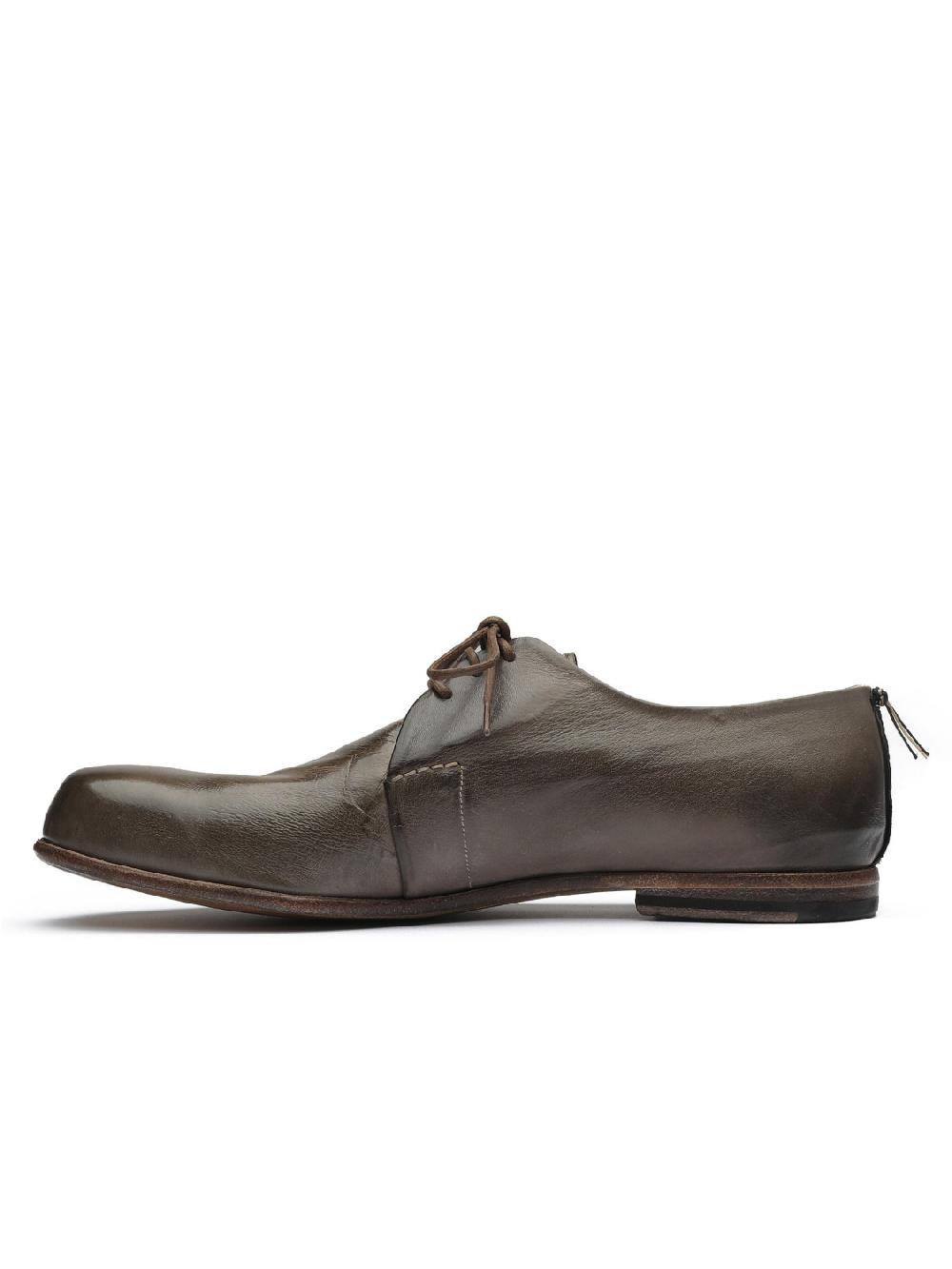 Silvano Sassetti Scarpe Derby in pelle grigia Qualità