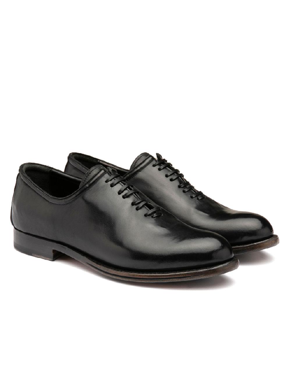 Silvano Sassetti Scarpe Oxford in pelle nera Vendita