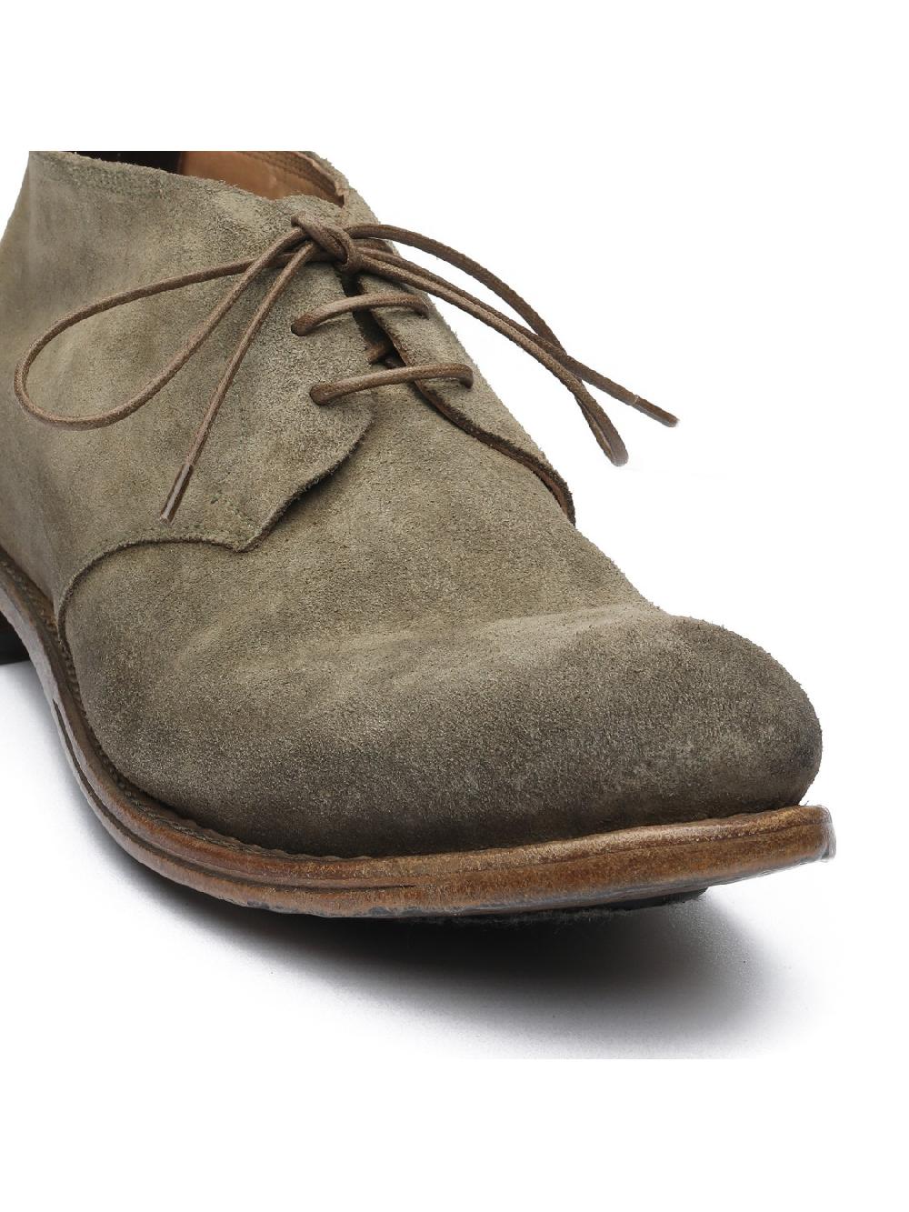 Silvano Sassetti Stivaletti in suede color kaki Soddisfazione Garantita