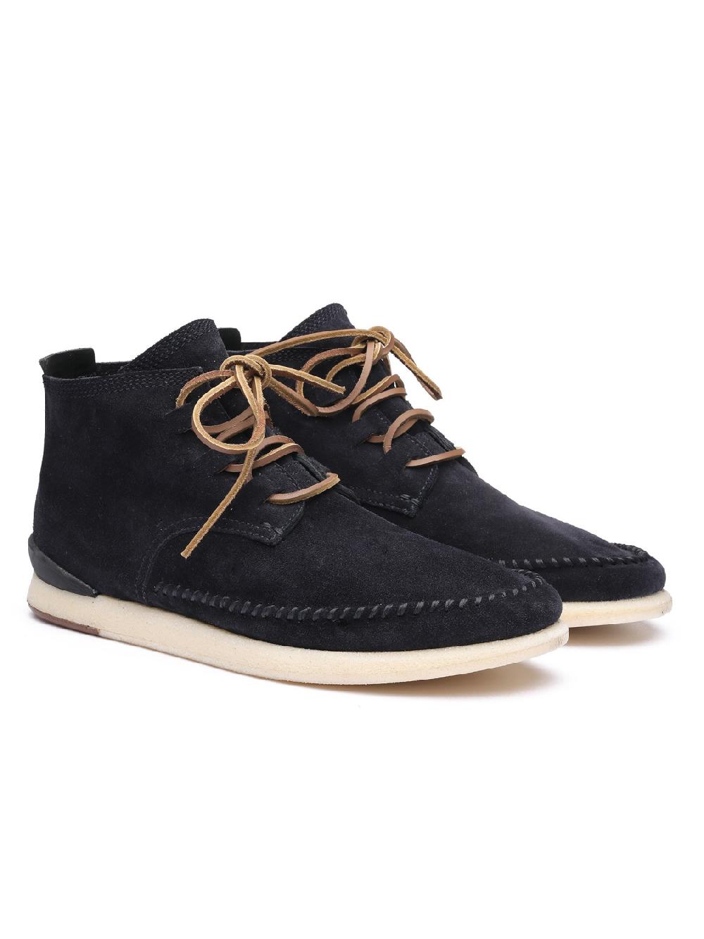 Silvano Sassetti Stivaletti Beatles in suede blu Qualità Garantita