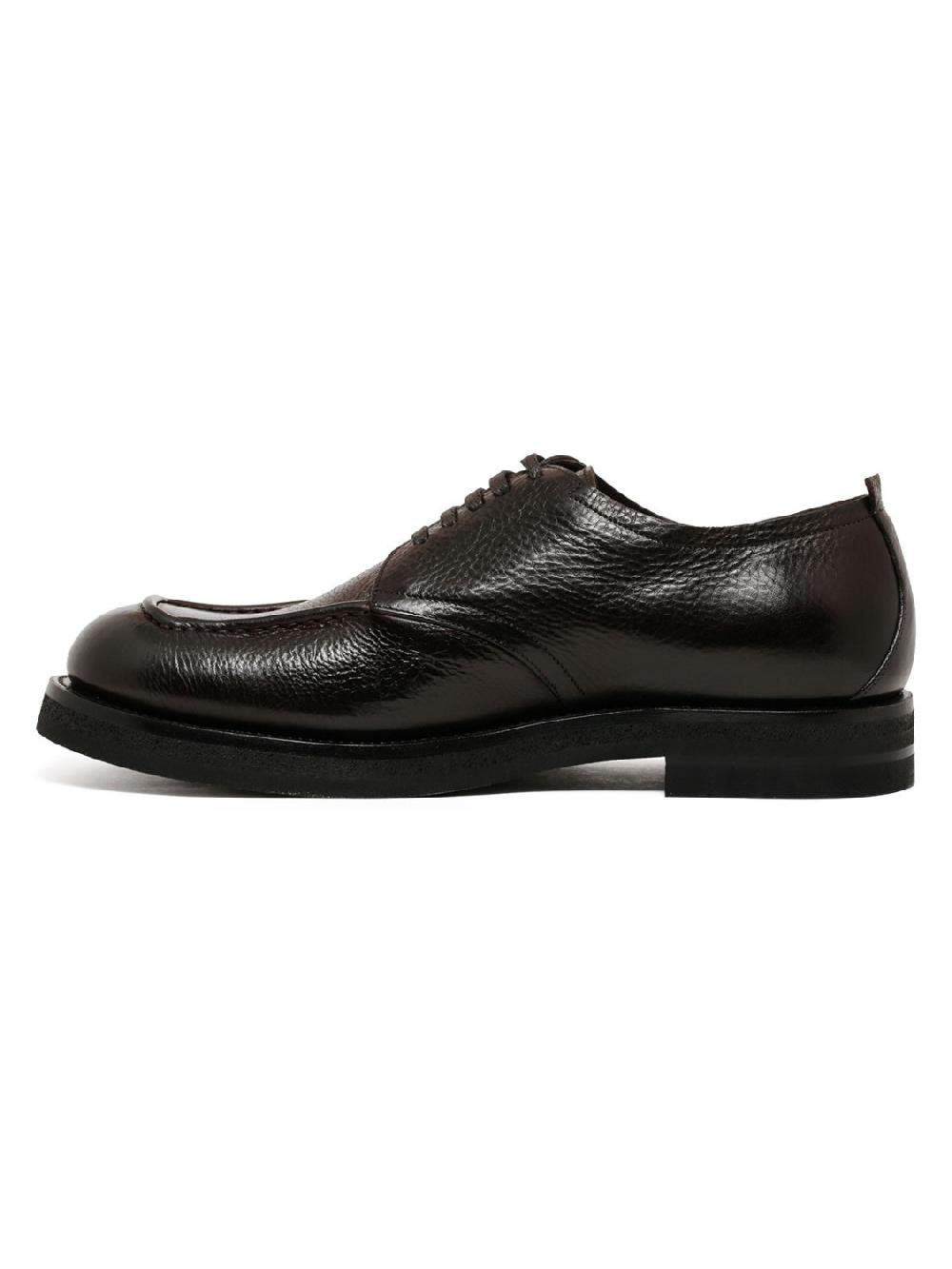 Silvano Sassetti Scarpe Derpy in pelle testa di moro Consegna Veloce