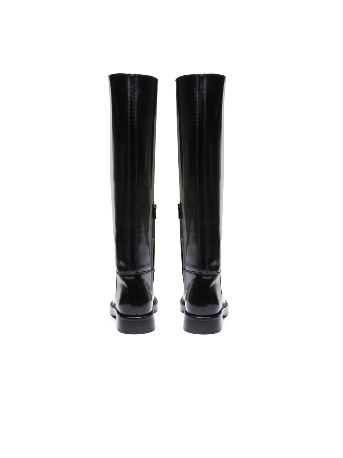 Silvano Sassetti Stivali Merini in pelle nera Shopping Online